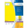 Etichette per cartelle A4 giallo 192x61 mm carta opaca 80 pz.