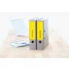 Etichette per cartelle A4 giallo 192x61 mm carta opaca 80 pz.