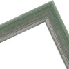 Cornice in legno H640 verde 30x45 cm vetro museale