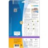 Etichette per cartelle A4 bianco 192x25,4 mm carta opaca 250 pz.