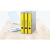 Etichette per cartelle A4 giallo 38x297 mm carta opaca 100 pz.