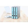 Etichette per cartelle A4 blu 38x297 mm carta opaca 100 pz.