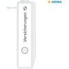 Etichette per cartelle A4 blu 61x297 mm carta opaca 60 pz.