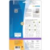 Etichette per cartelle A4 bianco 192x38 mm carta opaca 70 pz.