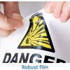 Etichette HERMA A4 bianco 190x275 mm foglio adesivo estremamente resistente opaco 25 pezzi
