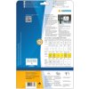 Etichette HERMA A4 bianco 190x275 mm foglio adesivo estremamente resistente opaco 25 pezzi
