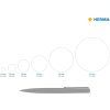 Etichette A4 bianche Ø 10 mm rotonde Carta mobile-rimovibile opaca 7875 pz.