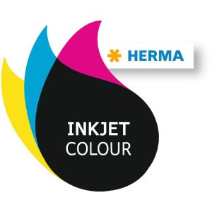 Etichette HERMA inkjet A4 bianco 210x297 mm carta opaca 25 pz.