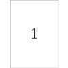 Etichette Inkjet A4 bianco 210x297 mm carta lucida 10 pz.