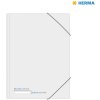 Etichette A4 bianche 63,5x8,5 mm Carta mobile-rimovibile opaca 2400 pz.