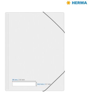 Etichette A4 bianche 96x16,9 mm Carta mobile-rimovibile opaca 800 pz.