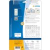 Etichette A4 bianche 38,1x12,7 mm Carta mobile-rimovibile opaca 2750 pz.