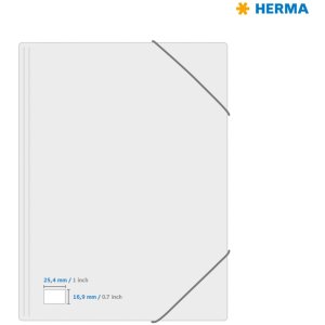 Etichette A4 bianche 25,4x16,9 mm Carta mobile-rimovibile opaca 2800 pz.