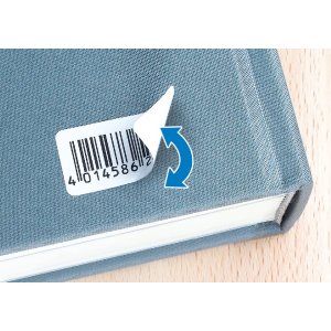 Etichette A4 bianche 45,7x21,2 mm Carta mobile-rimovibile...