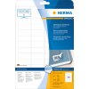 Etichette A4 bianche 45,7x21,2 mm Carta mobile-rimovibile opaca 1200 pz.