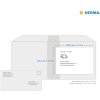 Etichette A4 bianche 199,6x143,5 mm Carta mobile-rimovibile opaca 50 pz.