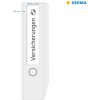 Etichette per cartelle A4 bianco 192x38 mm Carta mobile-rimovibile opaca 175 pz.