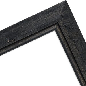 Telaio in legno H660 nero 28x35 cm vetro normale
