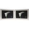 Cornice doppia in formato orizzontale Samana per 2 foto 10x15 cm