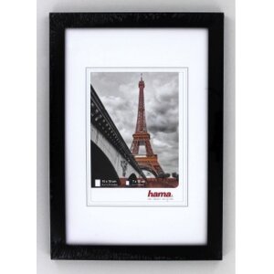 Cornice di plastica Paris, nera, 10 x 15 cm