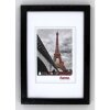 Cornice di plastica Paris, nera, 10 x 15 cm