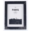 Cornice di plastica Paris, nera, 13 x 18 cm