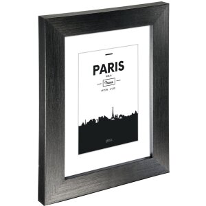Cornice di plastica Paris, nera, 15 x 20 cm