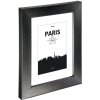 Cornice di plastica Paris, nera, 15 x 20 cm