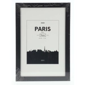 Cornice di plastica Paris, nera, 20 x 30 cm