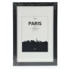 Cornice di plastica Paris, nera, 20 x 30 cm