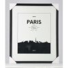 Cornice di plastica Paris, nera, 40 x 50 cm