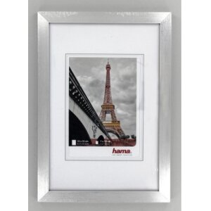 Cornice di plastica Parigi, argento, 10 x 15 cm
