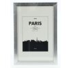 Cornice di plastica Parigi, argento, 15 x 20 cm