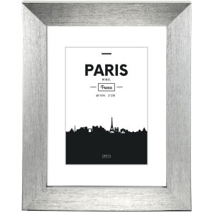 Cornice di plastica Parigi, argento, 40 x 50 cm