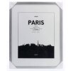 Cornice di plastica Parigi, argento, 40 x 50 cm