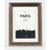 Cornice in plastica Parigi, acciaio, 13 x 18 cm