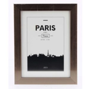 Cornice in plastica Parigi, acciaio, 15 x 20 cm