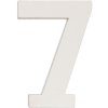 Numero da 0 a 9 in MDF naturale 8x5 cm