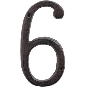 15 cm numero civico da 0 a 9