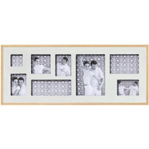 Cornice in legno Doppia 10x15 cm - 15x20 cm e galleria