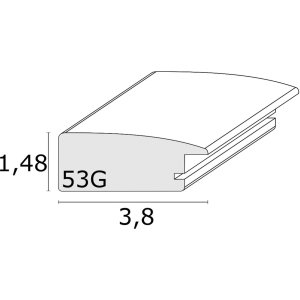 Telaio in legno S53G Telaio classico