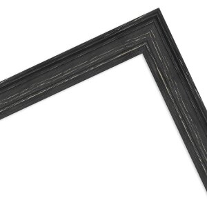 Telaio in legno H470 nero 20x40 cm vetro antiriflesso