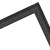 Telaio in legno H470 nero 50x70 cm vetro acrilico