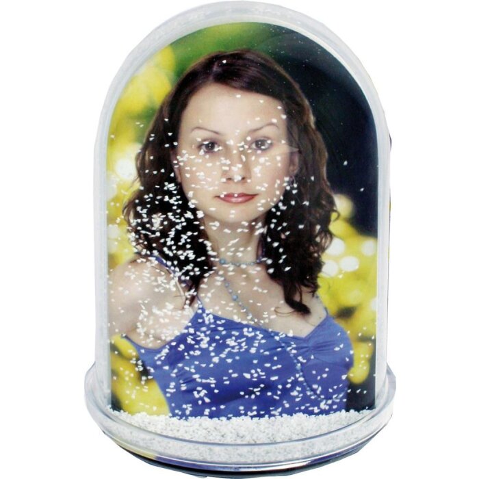 ZEP XXL Palla Glitterata NEVE 12,5 cm