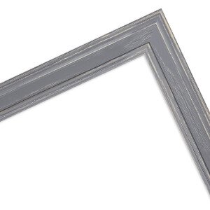 Telaio in legno H470 grigio 20x40 cm vetro normale