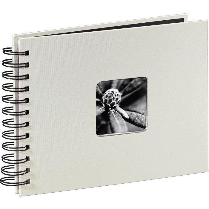 Hama Spiral Album Fine Art 24x17 cm gesso 50 pagine nere