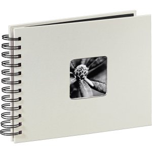 Hama Spiral Album Fine Art 24x17 cm gesso 50 pagine nere