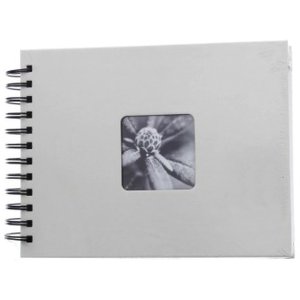 Hama Spiral Album Fine Art 24x17 cm gesso 50 pagine nere