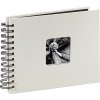 Hama Spiral Album Fine Art 24x17 cm gesso 50 pagine nere