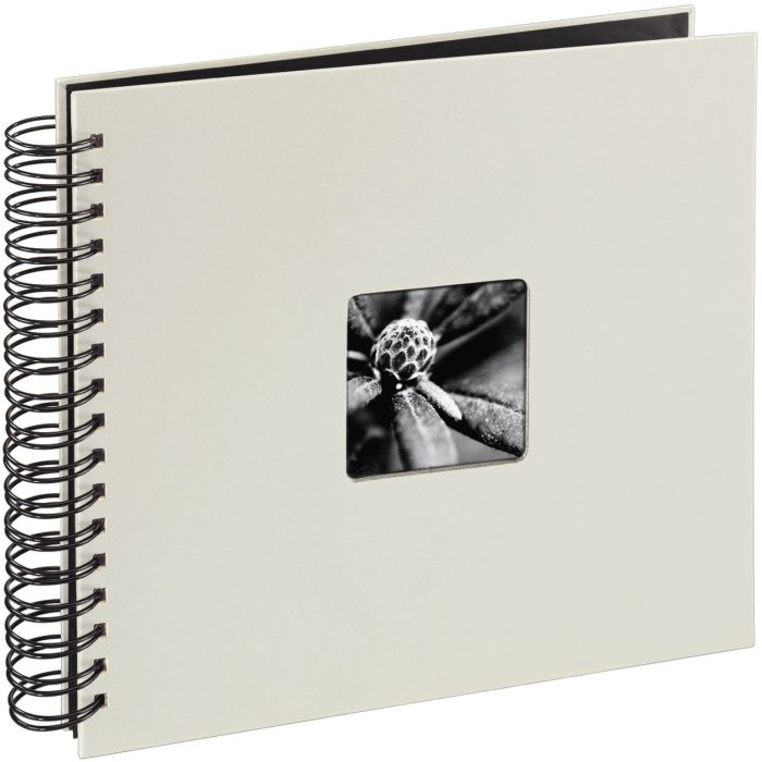 Hama Spiral Album Fine Art gesso 28x24 cm 50 pagine nere